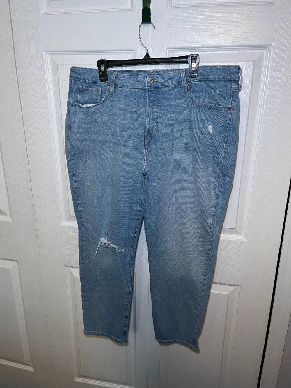 Old Navy OG Straight Light Wash Jeans Size 18
